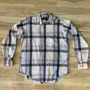 Vintage 1990s JC Penney Towncraft preppy button up shirt 15 1/2